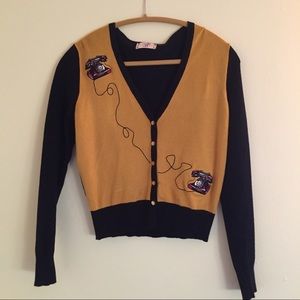 ModCloth Phone Cardigan
